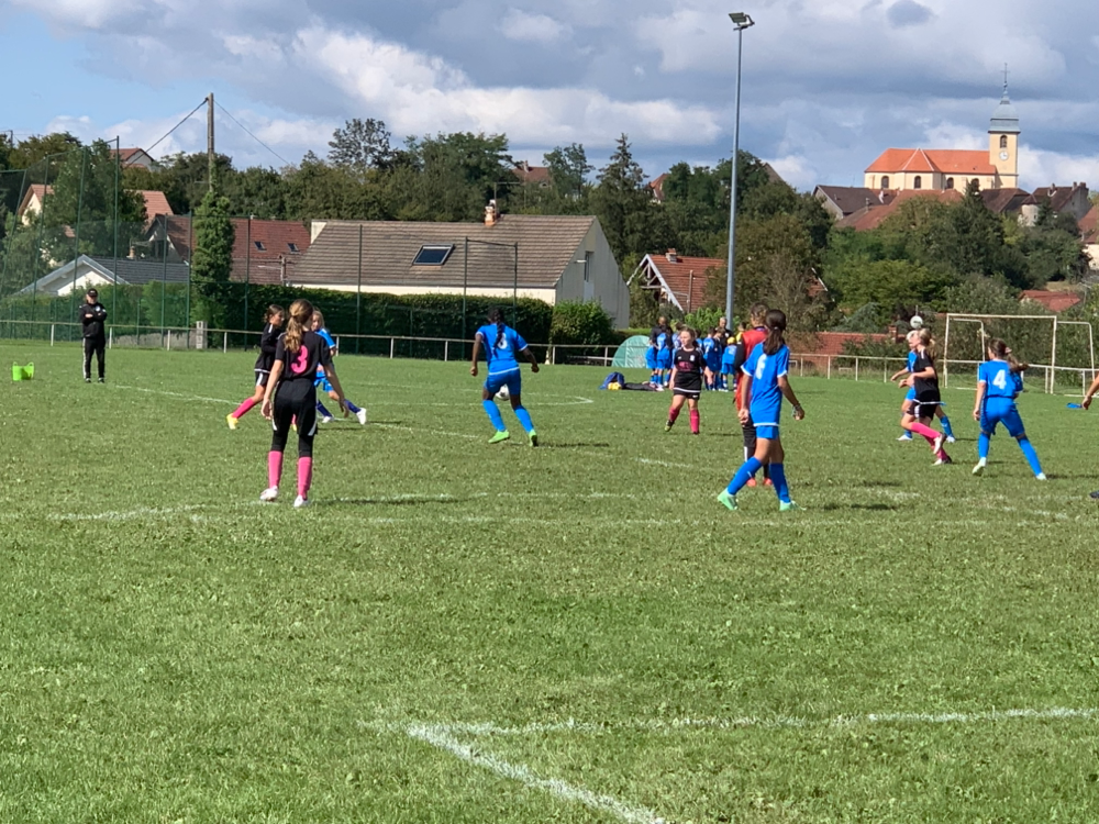 FCGB U13 Féminin : Victoire Éclatante 7-0 contre PESMES